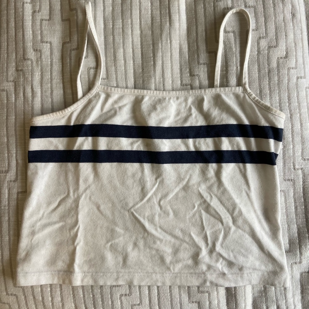 Brandy Melville White, classic tank